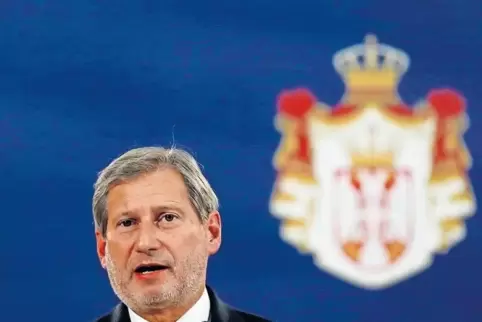 „Die EU hat die Wahl: Entweder wir exportieren Stabilität oder wir importieren Instabilität“, sagt Johannes Hahn, der für Nachba