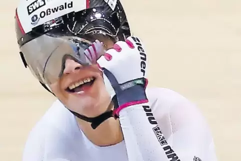 Der Superstar: Kristina Vogel.