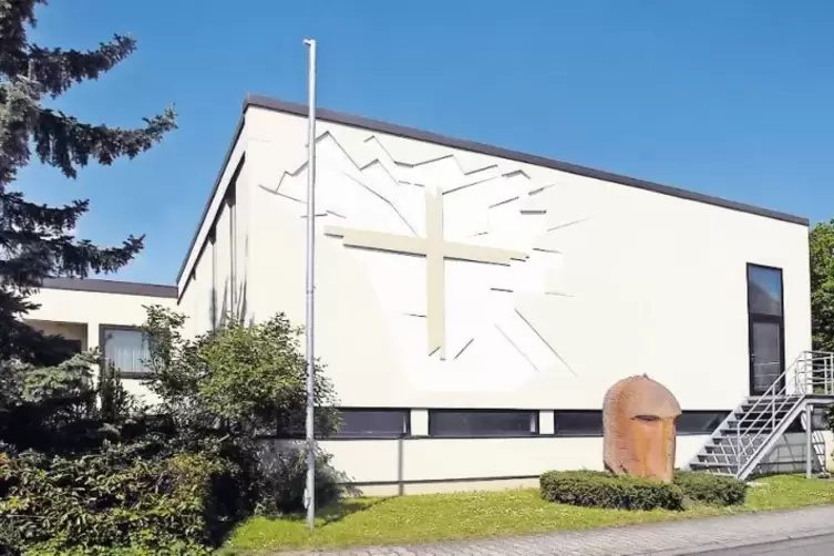 1968 eingeweiht: das protestantische Gemeindezentrum.