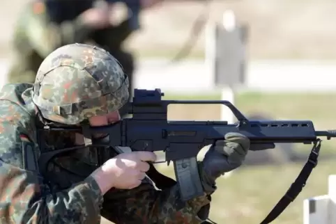 Das G36-Gewehr aus der Waffenschmiede von Heckler & Koch. Foto: dpa