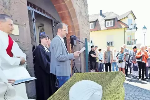 Die Jakobsmuschel als wichtiges Symbol der Pilger.