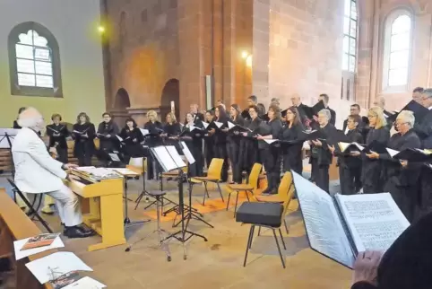 Wunderbar erklingen Choräle aus den Oratorien von Mendelssohn in Eußerthal.