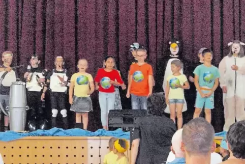 Die Musical-Darsteller haben die „Lizenz zum Abschalten“.