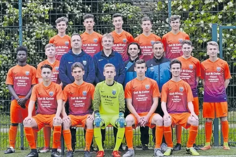 Will das Double: Die B-II-Jugend des FC Speyer 09.