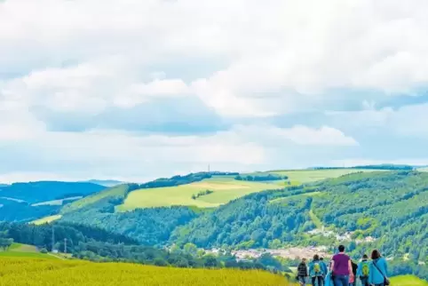 Panorama gibt’s mehr als genug rund um Lauterecken und Medard.