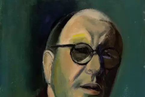 Das letzte Selbstbildnis von Rudolf Levy.