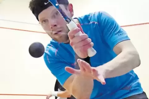 „Ich bin kein Freund davon, anderen Mannschaften Spieler abzuluchsen“, sagt der Maxdorfer Markus Herrmann, Kapitän des Squash-Re