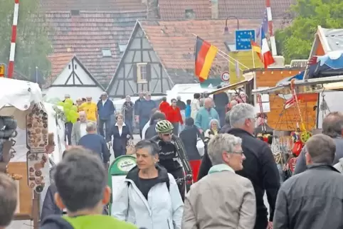 Die Brücke über die Lauter, die das deutsche Scheibenhardt und das französische Scheibenhard verbindet, ist längst keine „echte“