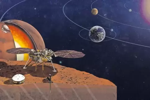Ende November soll die Sonde Insight auf dem Mars landen und dort verschiedene Experimente ausführen. Die Forscher aus Kaisersla