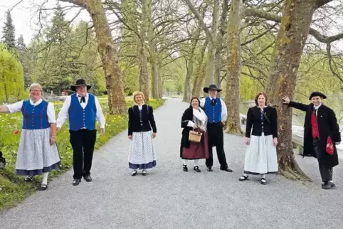 Trachtengruppe des Wörther Heimatvereins.