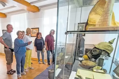 Viele Bürger stellten Leihgaben aus dem Ersten Weltkrieg fürs Museum im Westrich zur Verfügung. Auch aus Jettenbach stammen Expo