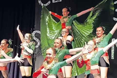 Nicht zu schlagen: Die Gruppe „Fantastic Society“ der Dance Society Alzey setzt sich mit ihrer Darbietung durch.