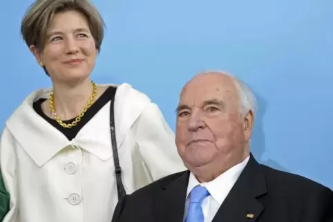 Helmut Kohl und seine Frau Maike Richter-Kohl bei der Feier zum 80. Geburtags des Altkanzlers. Er verstarb am 16. Juni 2017 im A