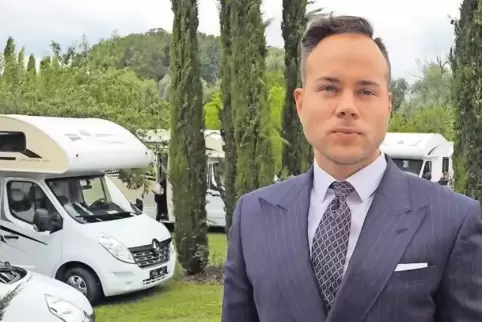 Will die Profitabilität weiter steigern: Ahorn-Geschäftsführer Alexander Reichmann gestern bei der Fahrzeugpräsentation in Bisse