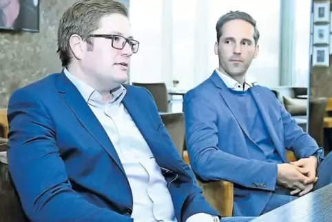 „Im Gastgewerbe müssen andere Preise her, damit dies lebensfähig ist“, sind sich Alexander Wurster (links) und Martin Braun eini