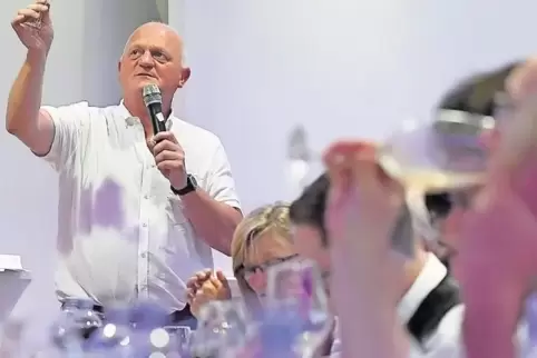 Ganz in seinem Element: Sensorikexperte Martin Darting.