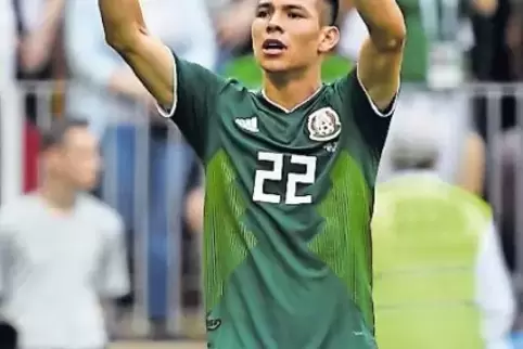 Startete bei PSV Eindhoven gleich in seiner ersten Spielzeit in Europa durch: Hirving Lozano.