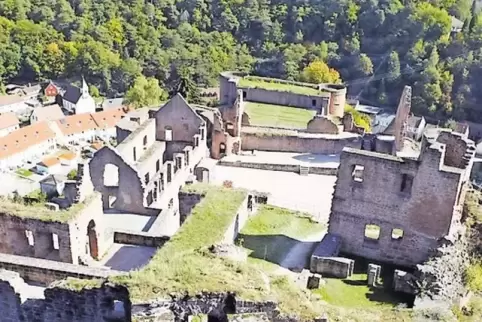 Pfälzer Manufakturen bieten am Sonntag Spezialitäten auf der Burg an.
