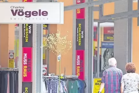 „Alles muss raus“ heißt es auch am Bornheimer Vögele.