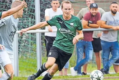Trifft oft in Robben-Manier: Moritz Kilian.
