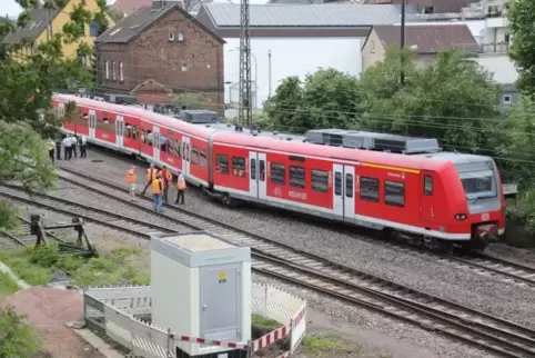 Die Ursache des Unfalls ist noch unklar. foto: Becker und Bredel 