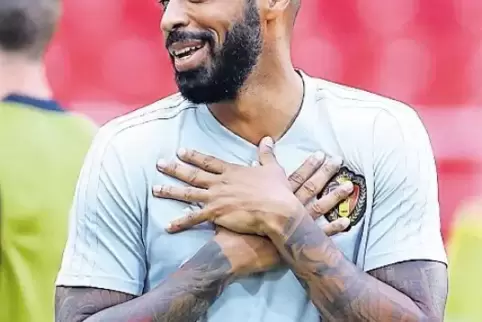 Hilft Belgien: Thierry Henry.