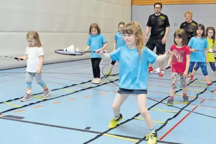 Bisher gibt es in der Badminton-Abteilung der TSG Grünstadt nur Jugendsport: Jetzt soll eine Kooperation mit dem TSV Eppstein da