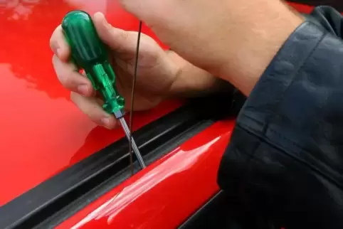 Die Autobesitzerin hatte die Diebe auf ihrem Grundstück rechtzeitig gesehen.  Foto: dpa 