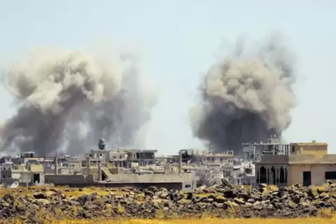 Nach dem Großangriff der Truppen von Machthaber Assad droht im Südwesten Syriens eine humanitäre Katastrophe.