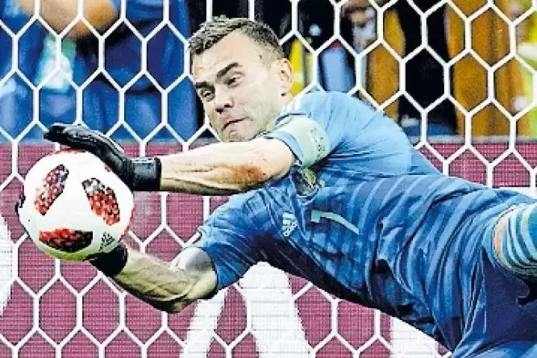 Hielt und hielt: Torwart Igor Akinfejew.