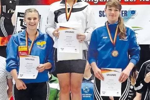 Die Grünstadter Titelsammlung wächst: Emily Keßler siegte bei den deutschen Jugendmeisterschaften.
