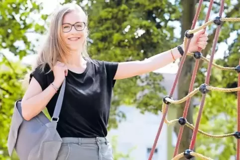 Bereit für die große Reise: Ende August bricht Vera Bechmann nach Kolumbien auf.
