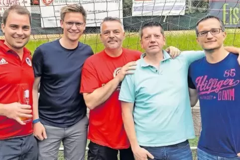 In der Tipptabelle momentan auf einem Platz im Mittelfeld: „Die Römer“ mit Stefan Zaczkiewicz, Johannes Steiniger, Kai Kutterer,