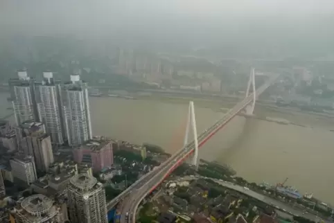Chongqing hat 33 Millionen Einwohner. Foto: Dpa