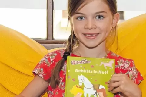 Natur und Tiere spielen in Jule Andres’ Leben eine wichtige Rolle, darum möchte sie auch mal Tierärztin und Jägerin werden.
