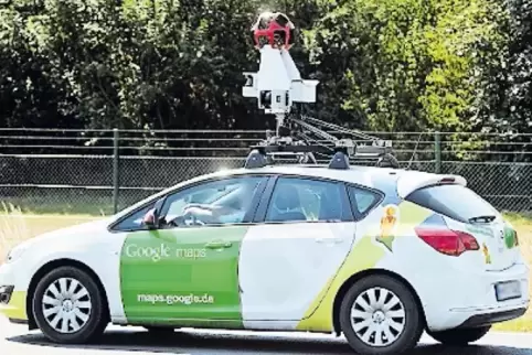 Eins der Google-Autos.