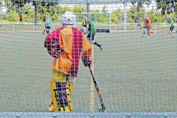Beim Hockey-Freizeitturnier des VfR konnten es die Spieler auch mal etwas entspannter angehen lassen.