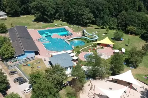 Das Kandeler Waldschwimmbad. Foto: VAN 
