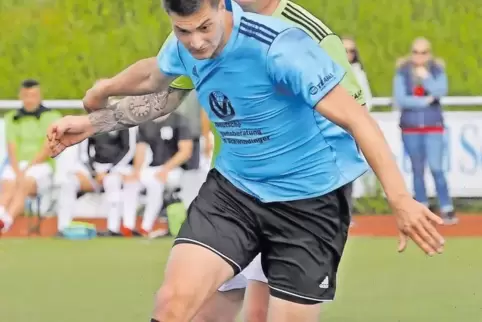 Marcel Münch (vorne) und der TuS Wachenheim haben in der vergangenen Saison mehr erreicht als erwartet.