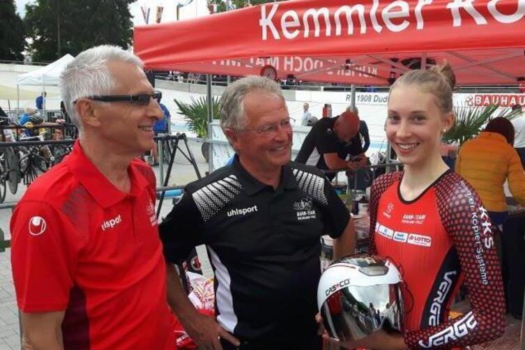 Bahnradsport Sophie Deringer deutsche Meisterin Pfalz