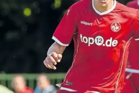 Hofft auf sein erstes FCK-Pflichtspieltor: Gino Fechner.