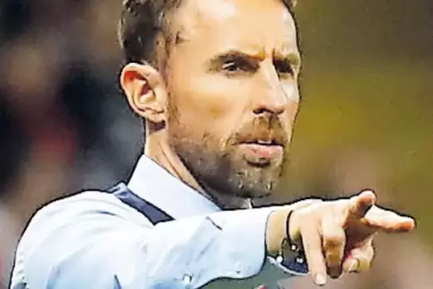 Gefeiert: Englands Trainer Gareth Southgate.