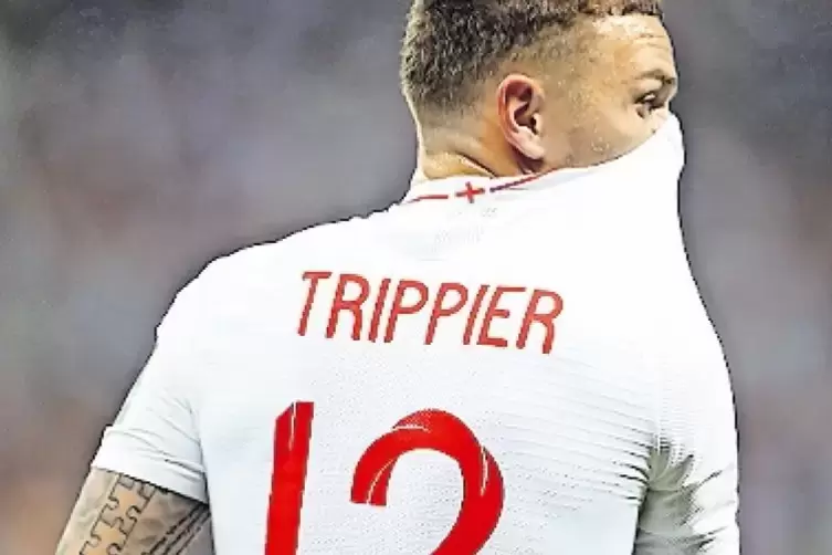Torsch&uuml;tze und dann Pechvogel: Kieran Trippier.