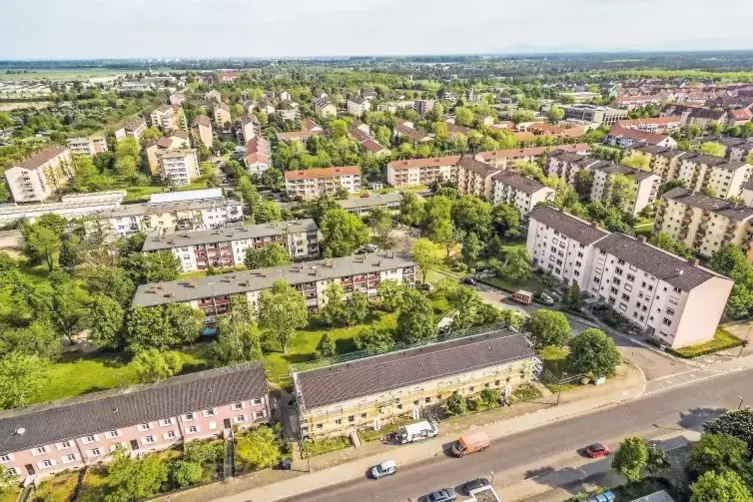 Im Stadtteil Schönau saniert die GBG 1700 Wohnungen.