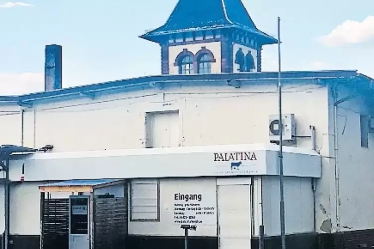 Ist und bleibt in Betrieb: die Palatina-Fleisch-Geschäftsstelle im Schlachthof.