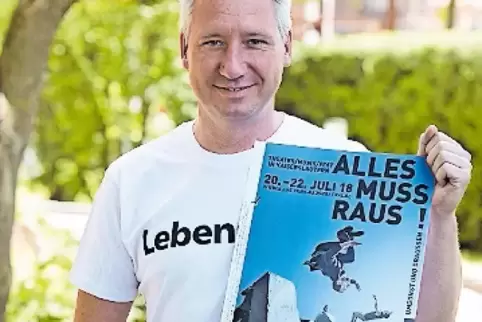 Organisiert das Festival „Alles muss raus!“: Marco Lehmann.