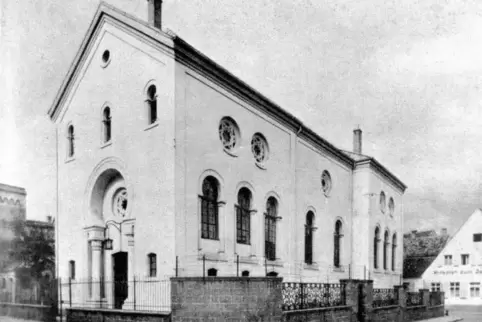 Auch Thema in den alten Akten: die ehemalige Synagoge in Speyer, die 1938 zerstört wurde.
