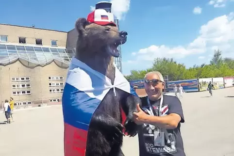 Hat keine Angst vor dem russischen Bären: Claus Günther.
