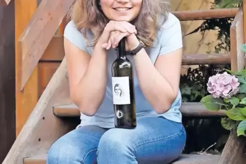 Die Edition M – ihre Weinlinie – hat Melina Hey selbst ausgebaut.