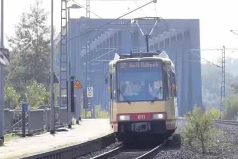 Ab Montag fahren zusätzliche Stadtbahnen zwischen Wörth und Karlsruhe.